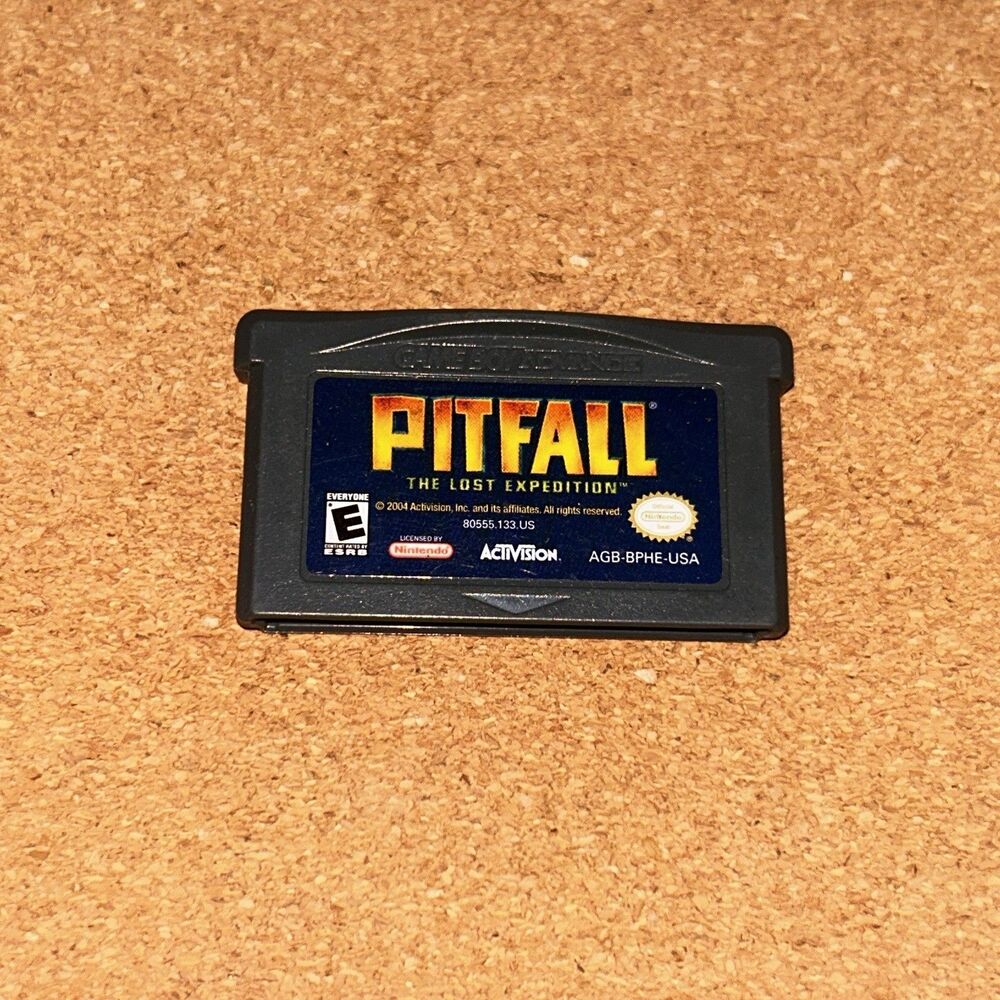 Pitfall: The Lost Expedition (Nintendo Game Boy Advance, 2004) *Cartridge Only*